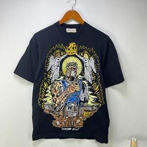 Warren Lotas Junkyard Jesus Graphic T-Shirt Medium